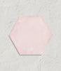 Muted Hexagon Rosa 16cm x 14cm