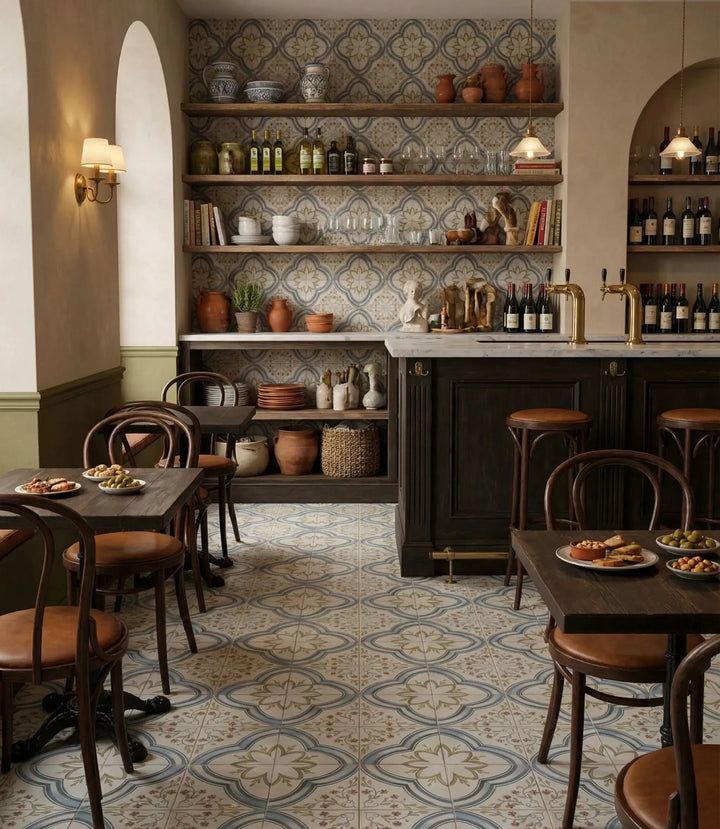 Olive Grove 45cm x 45cm