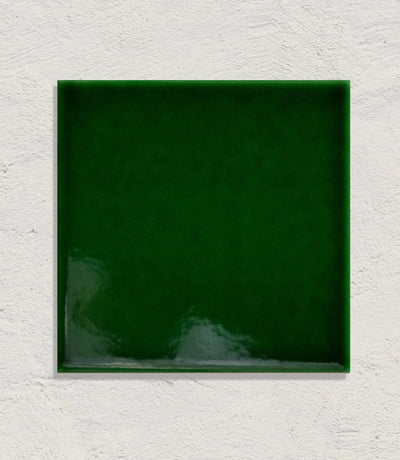 osbourne house crackle square olive green 15cm x 15cm