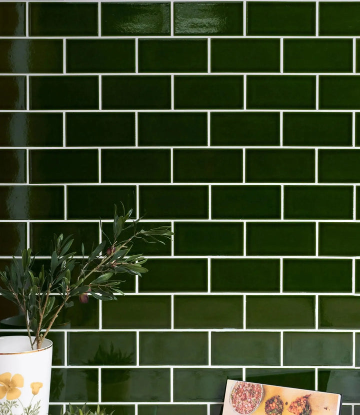 Osbourne House Metro Olive Green 7.5cm x 15cm