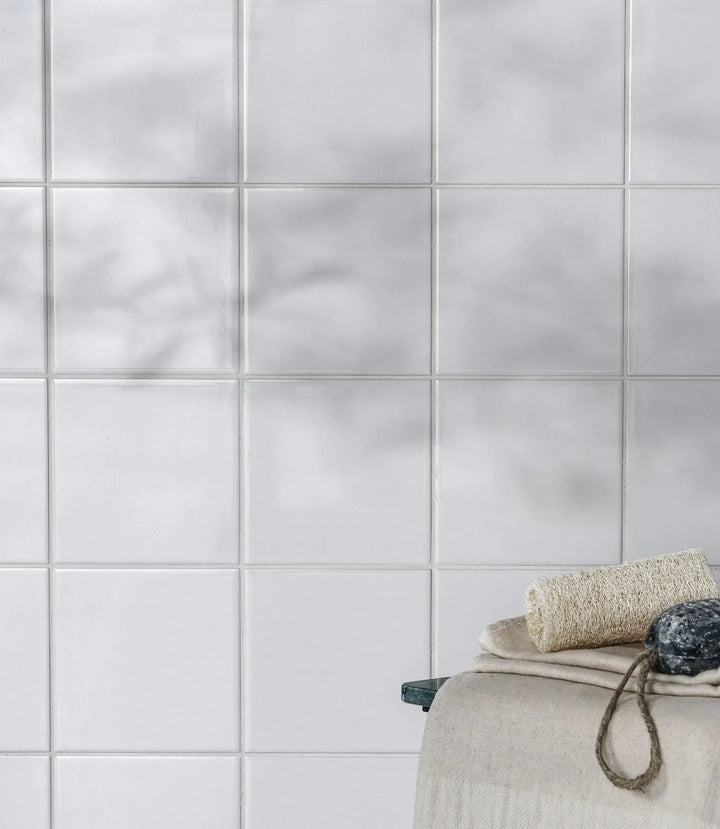 Osbourne House Square Cotton White 15cm x 15cm