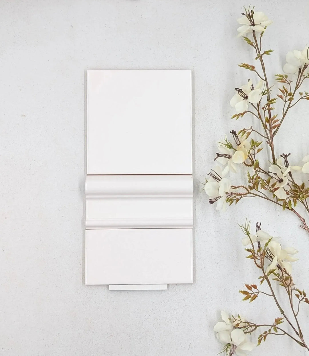 osbourne house dado cotton white 7 5cm x 15cm baked tiles