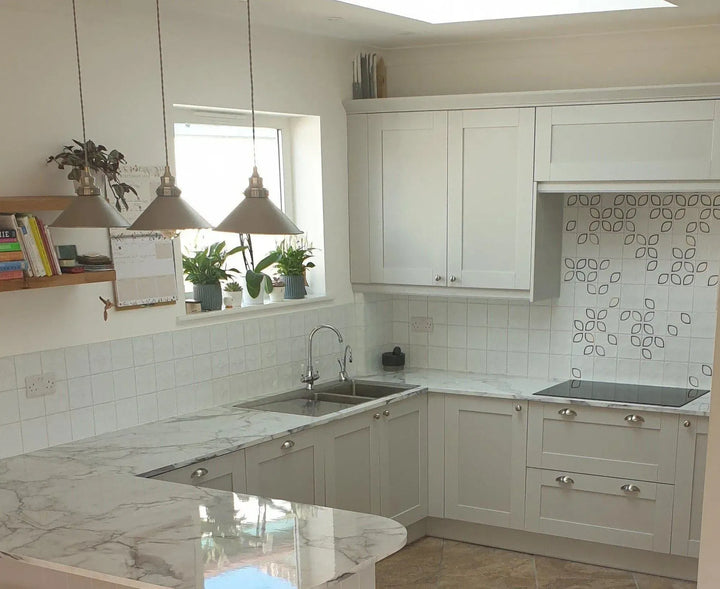 Oslo Wall White 13cm x 13cm - Clearance