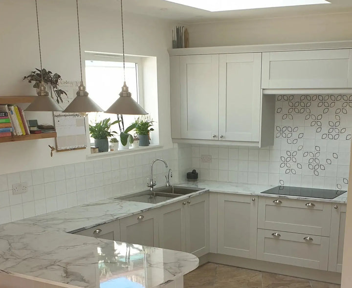 Oslo Wall White 13cm x 13cm - Clearance