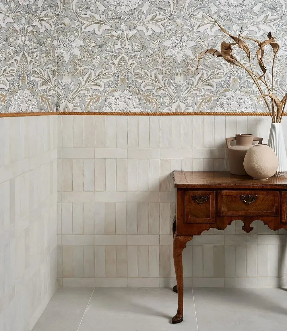 curated-haven-matt-white-20cm-x-6-5cm | Curated Paintable Rope Trims by Baked Tiles featured in a beautiful interior