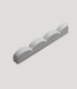 Paintable Scallop Trims 1.9cm x 102.5cm
