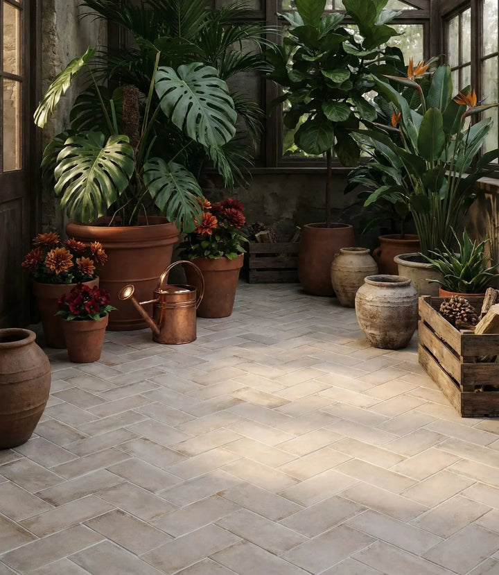 Parterre Brick White 11cm x 22.5cm