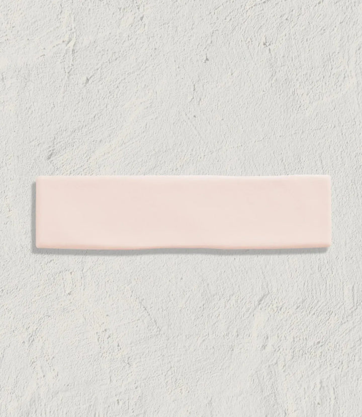 Curated Pastel Matt Rose 7.5cm x 30cm