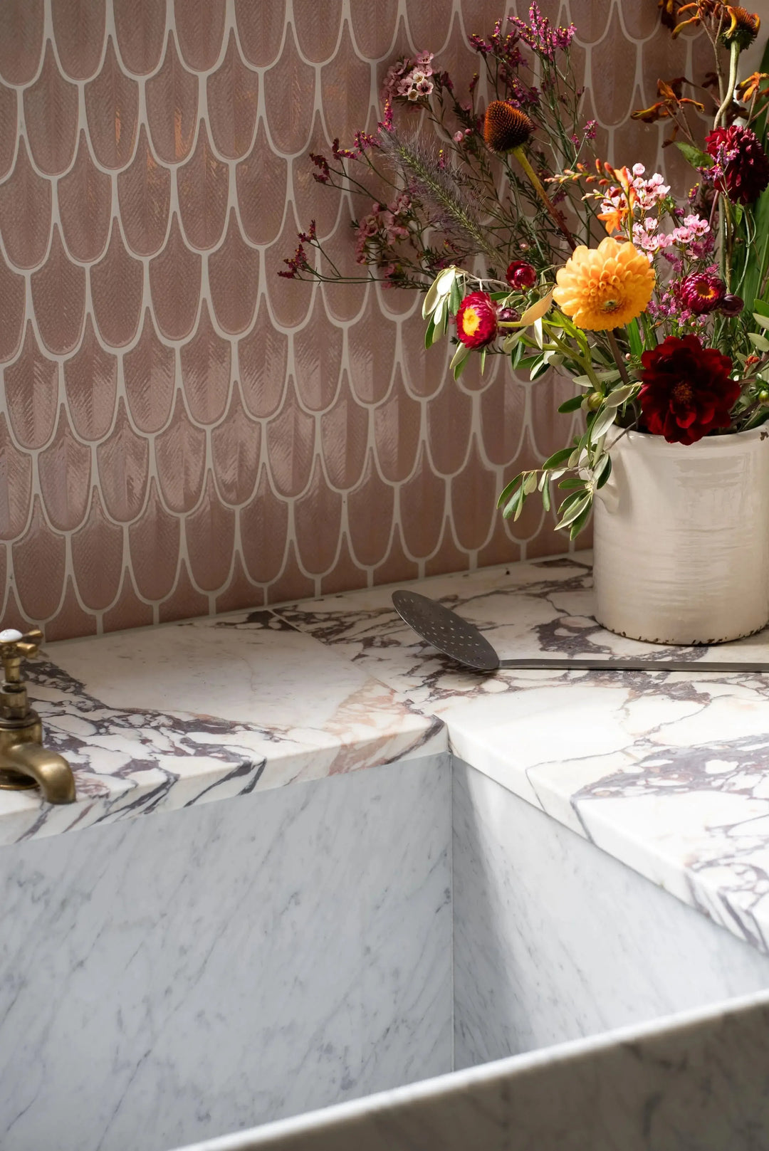 Curated Plume Blush 30.5cm x 30cm