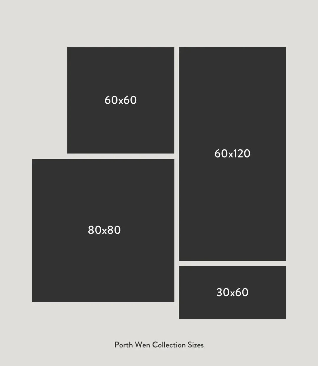 Curated Porth Wen White 80cm x 80cm