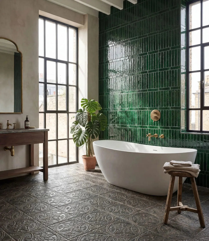 Tin-Tile-Dark-33-cm-x-33-cm | floor tile