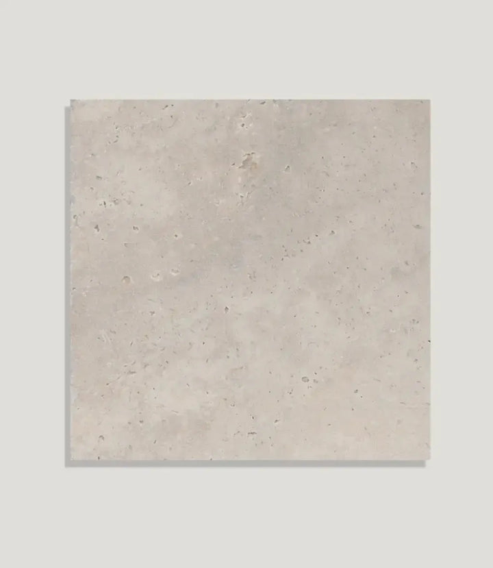 journeyman-zellige-pelt, curated-ravello-beige-satin-40cm-x-40cm | Curated Ravello Grigio Satin by Baked Tiles featured in a luxury bathroom