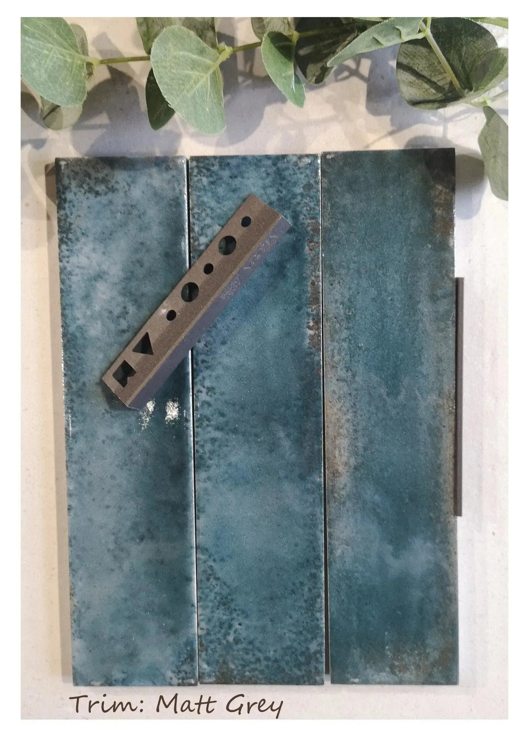 Reflections Teal 6cm x 24cm