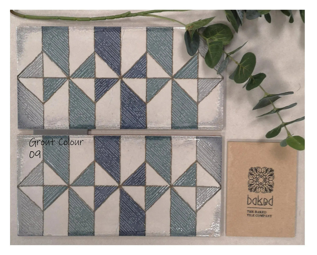 Reminiscent 15cm x 30cm Geometric - Clearance