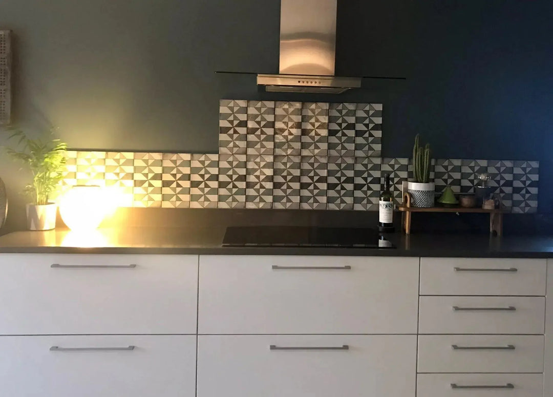 Reminiscent 15cm x 30cm Geometric - Clearance