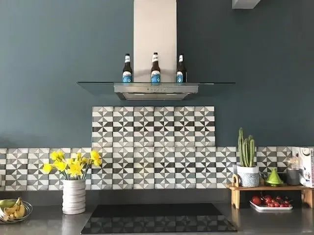 Reminiscent 15cm x 30cm Geometric - Clearance