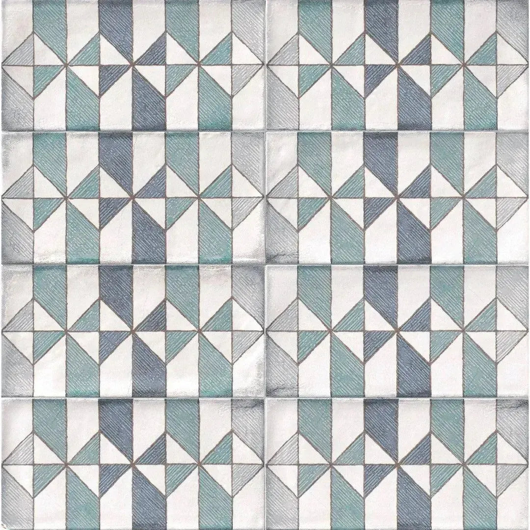 Reminiscent 15cm x 30cm Geometric - Clearance