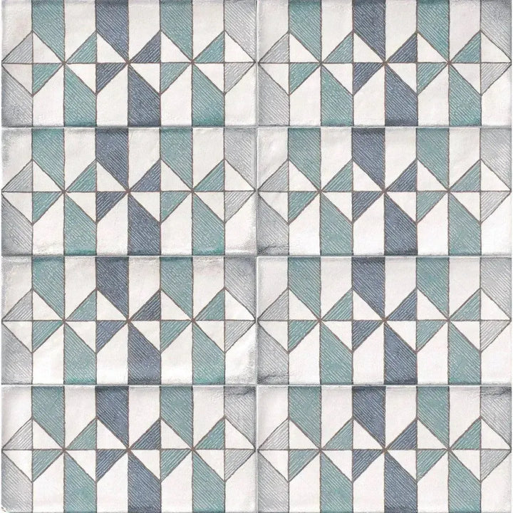 Reminiscent 15cm x 30cm Geometric - Clearance