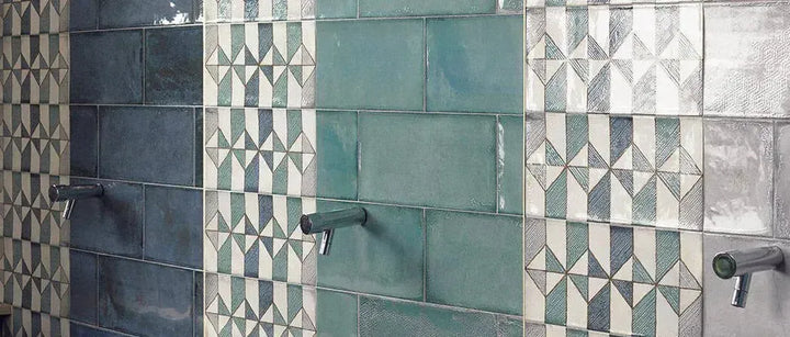 Reminiscent 15cm x 30cm Geometric - Clearance