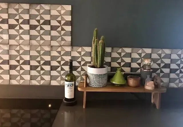 Reminiscent 15cm x 30cm Geometric - Clearance