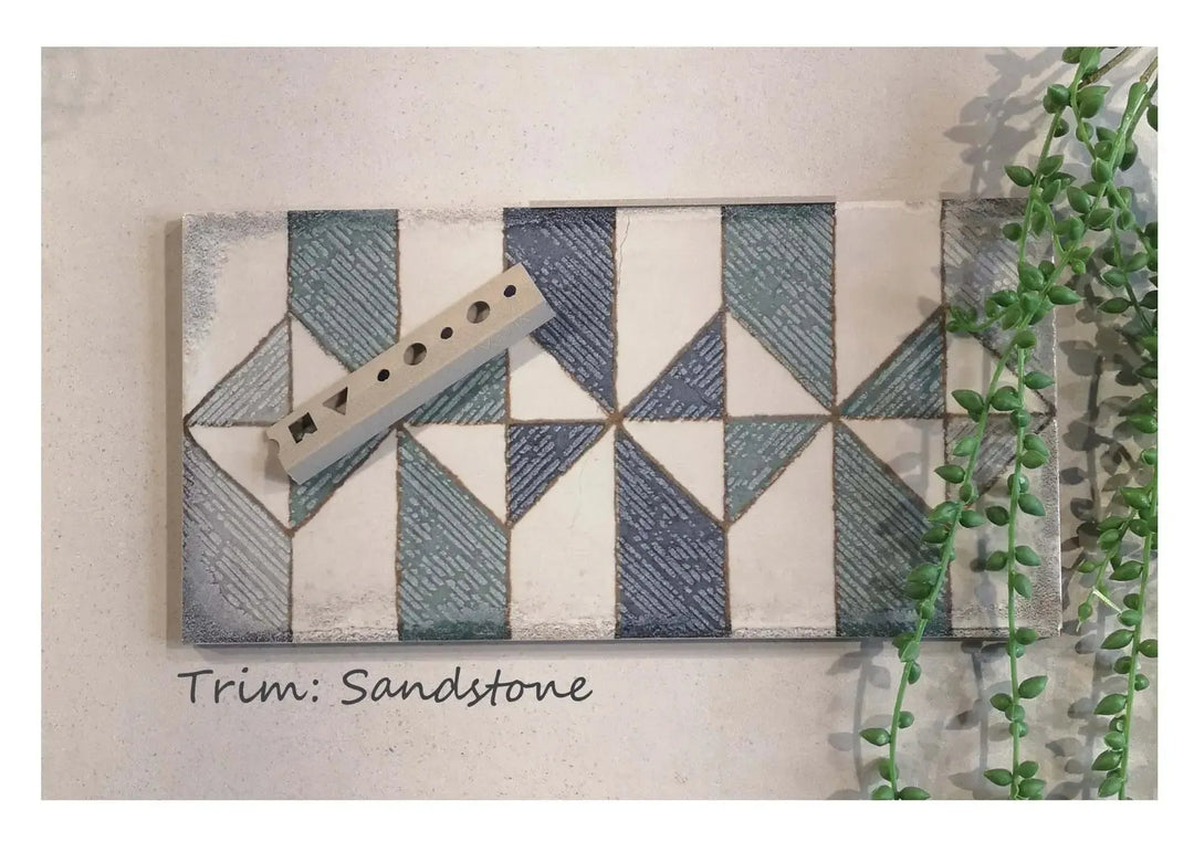 Reminiscent 15cm x 30cm Geometric - Clearance