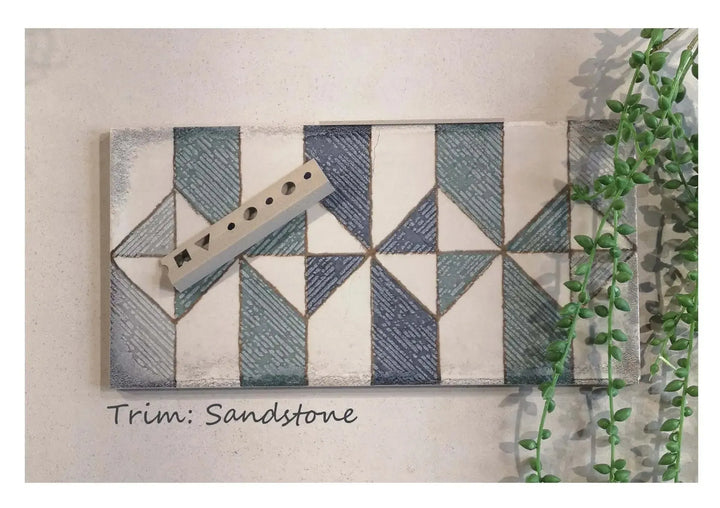 Reminiscent 15cm x 30cm Geometric - Clearance