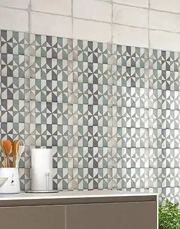 Reminiscent 15cm x 30cm Geometric - Clearance