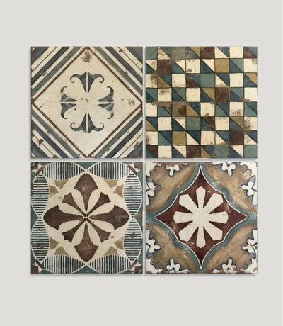 reminiscent floor multi 20 cm x 20 cm reminiscent floor multi 20cm x 20cm