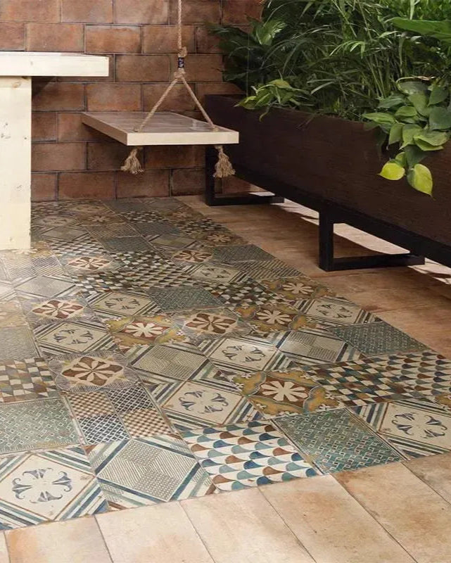 Reminiscent Floor Multi 20cm x 20cm