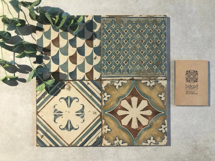 Reminiscent Floor Multi 20cm x 20cm