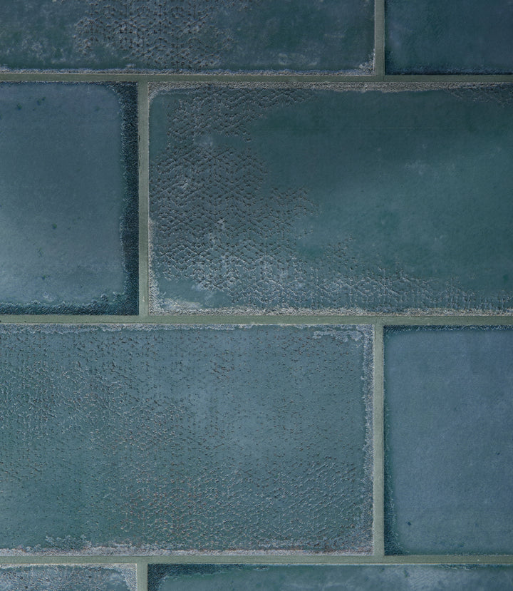 Reminiscent 15 cm x 30 cm Sea Green