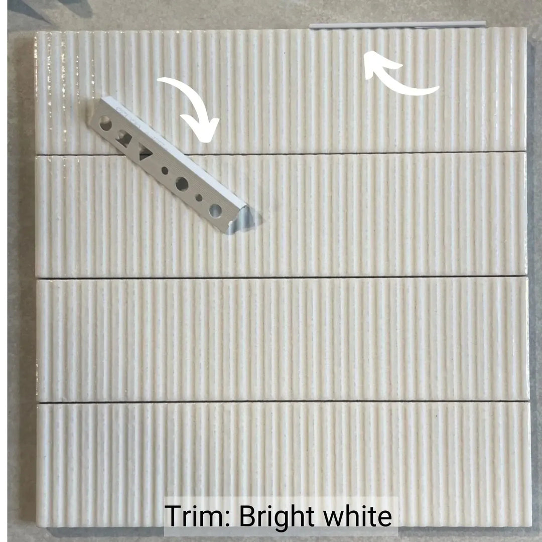 Shoreline White 7.5cm x 30cm