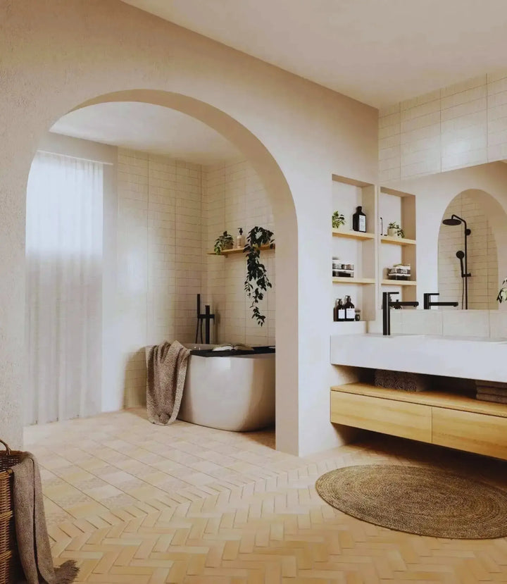 Shoreline White 7.5cm x 30cm