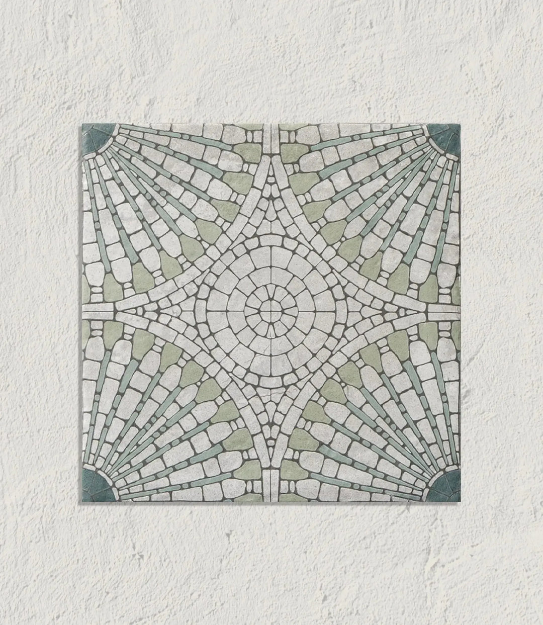 solstice green 20 x 20cm