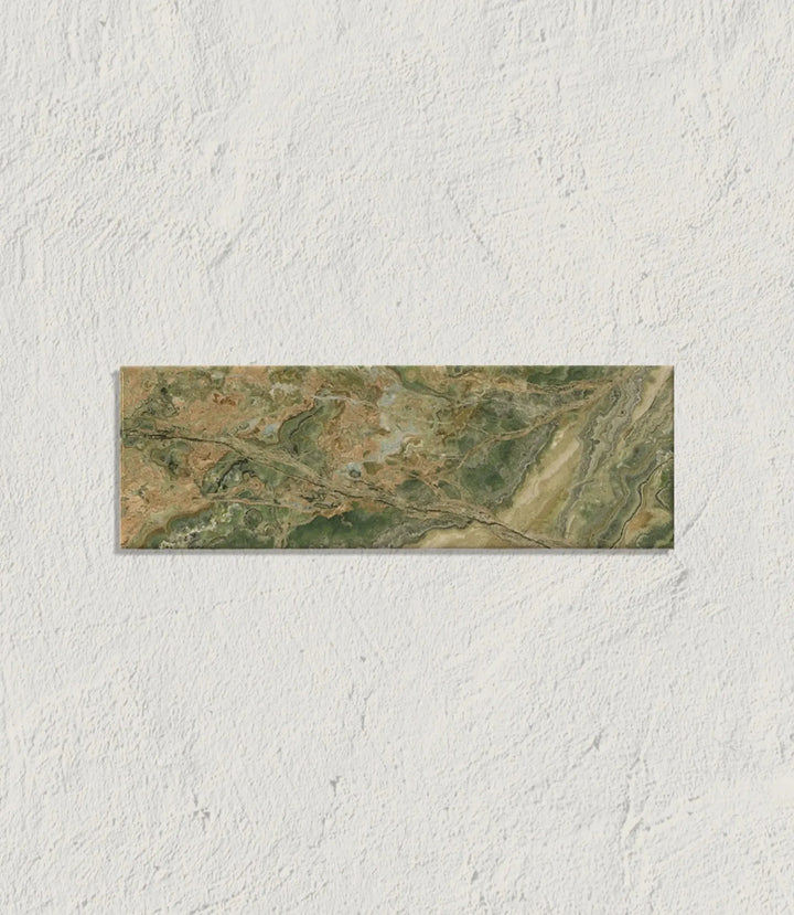 Strata Green 10 x 30cm