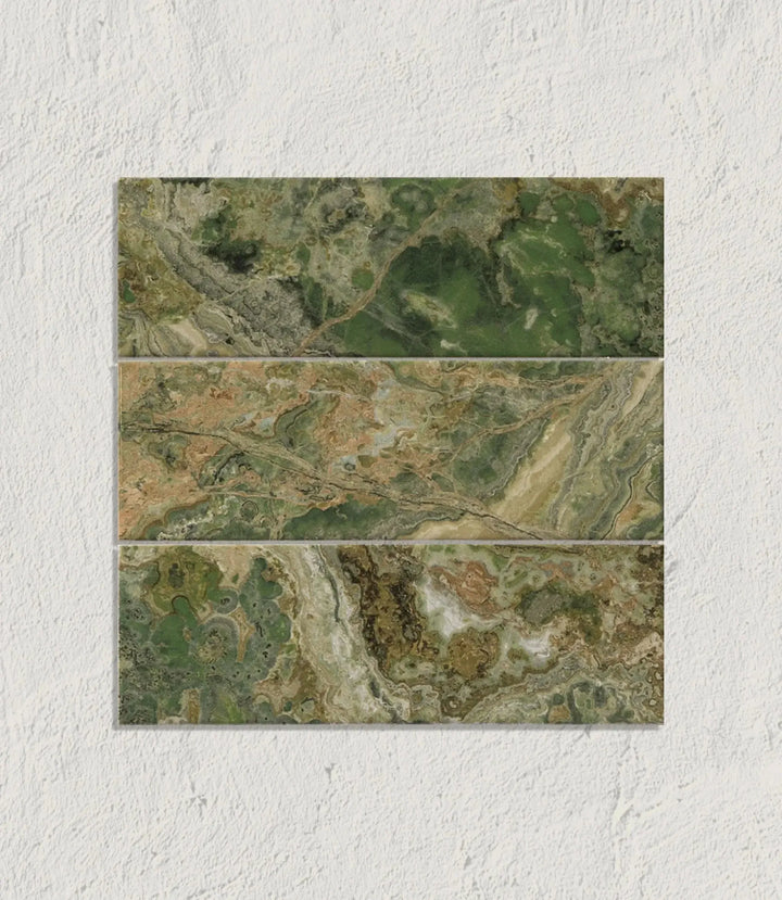 Strata Green 10 x 30cm