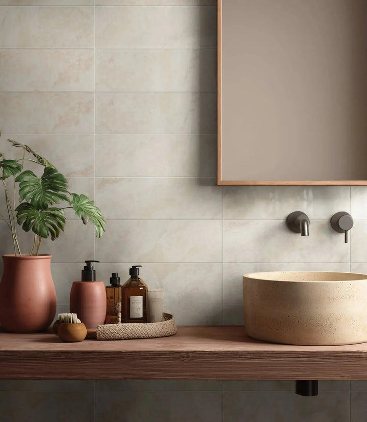 Strata Ivory 10 x 30cm