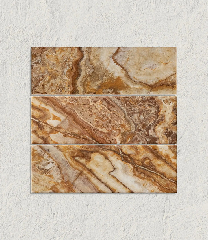 Strata Ochre 10 x 30cm