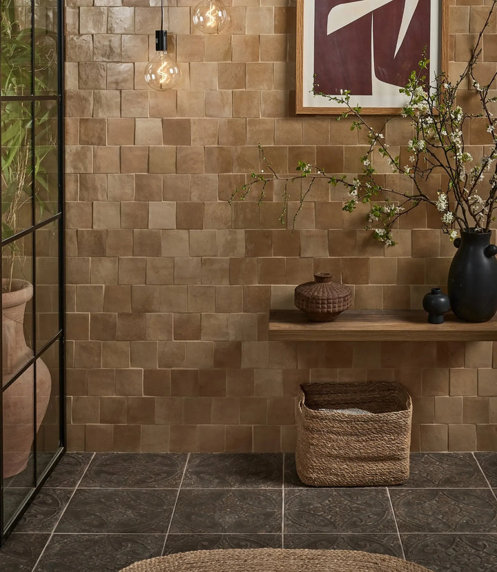 Tin Tile Dark 33 cm x 33 cm