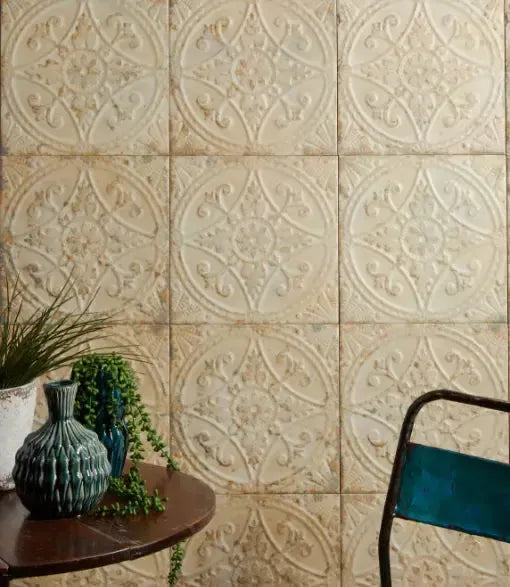 Tin Tile Light 33cm x 33 cm