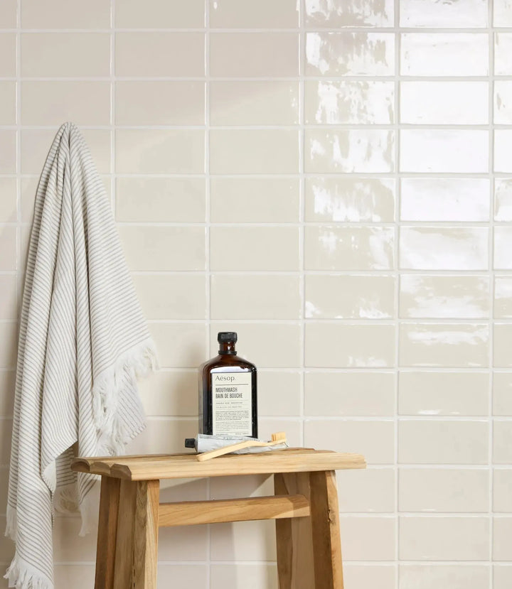 Town & Country Glazed Ivory 15 cm x 7.5 cm