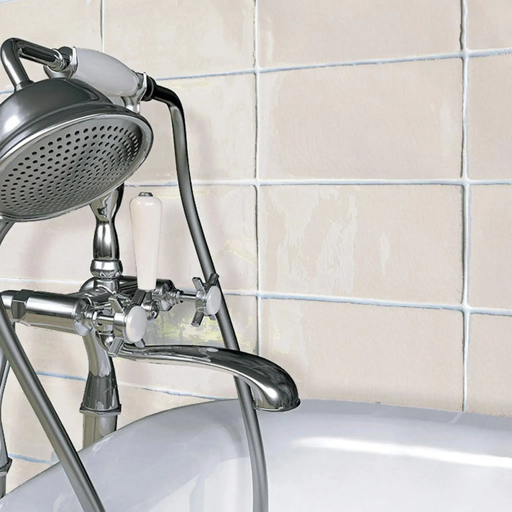 Town & Country Glazed Ivory 15cm x 7.5cm