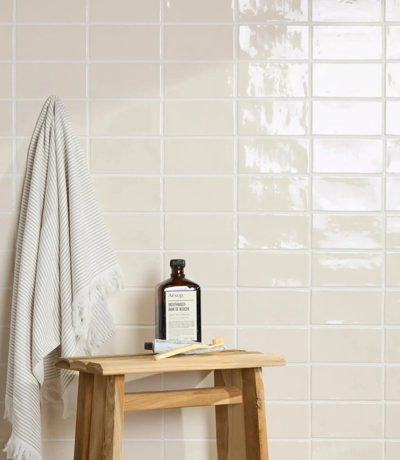 town amp amp country glazed ivory 15 cm x 7 5 cm