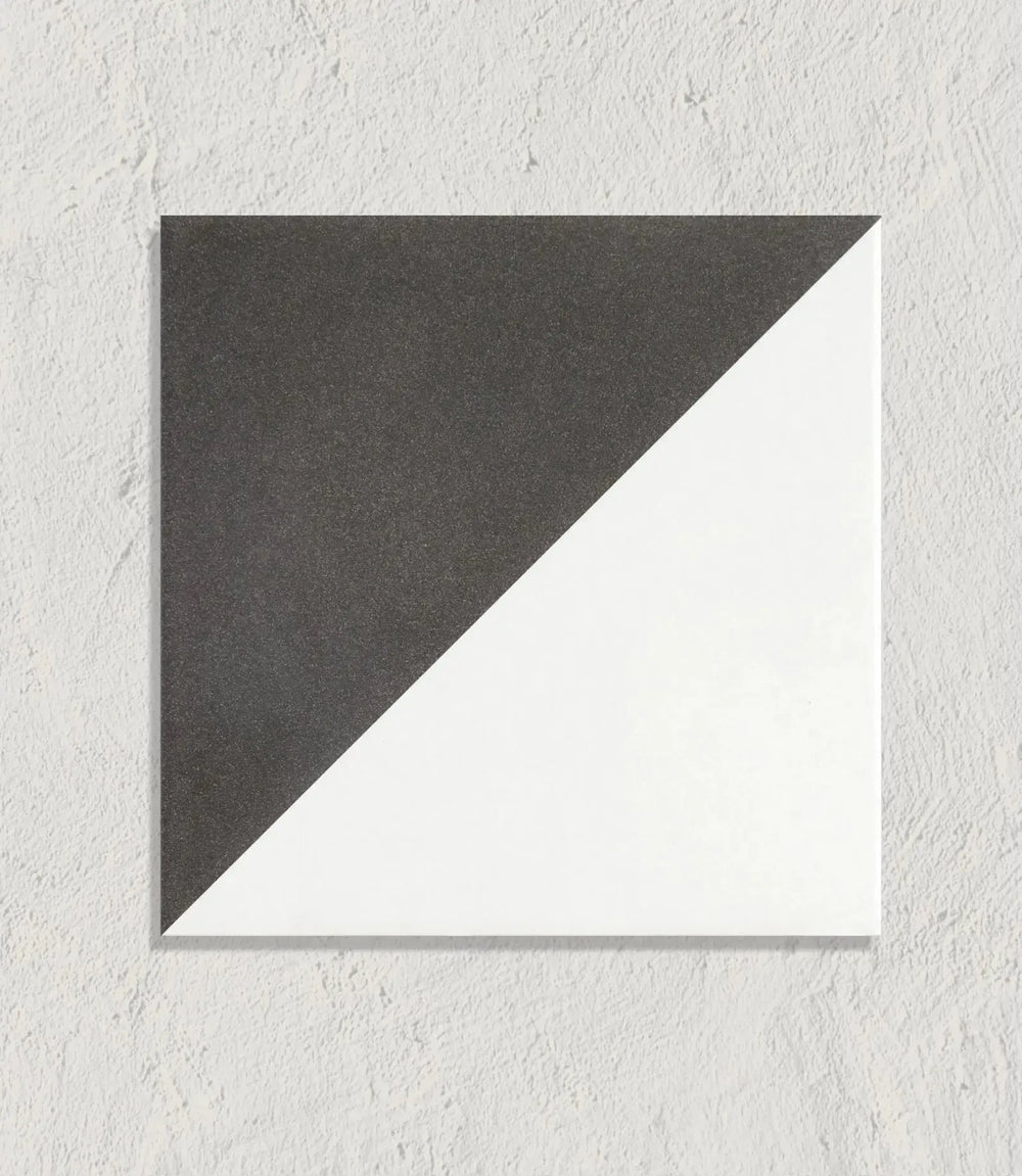 Curated Triangle Black 20cm x 20cm