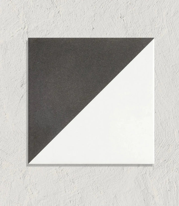 Curated Triangle Black 20cm x 20cm