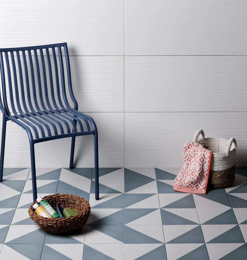 triangle blue 20cm x 20cm clearance curated triangle blue 20cm x 20cm