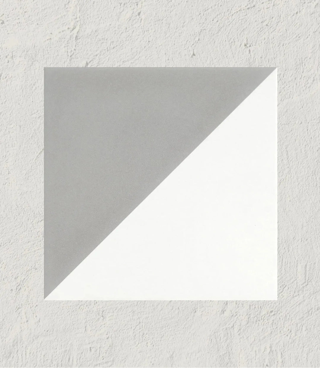 Curated Triangle Dove Grey 20cm x 20cm