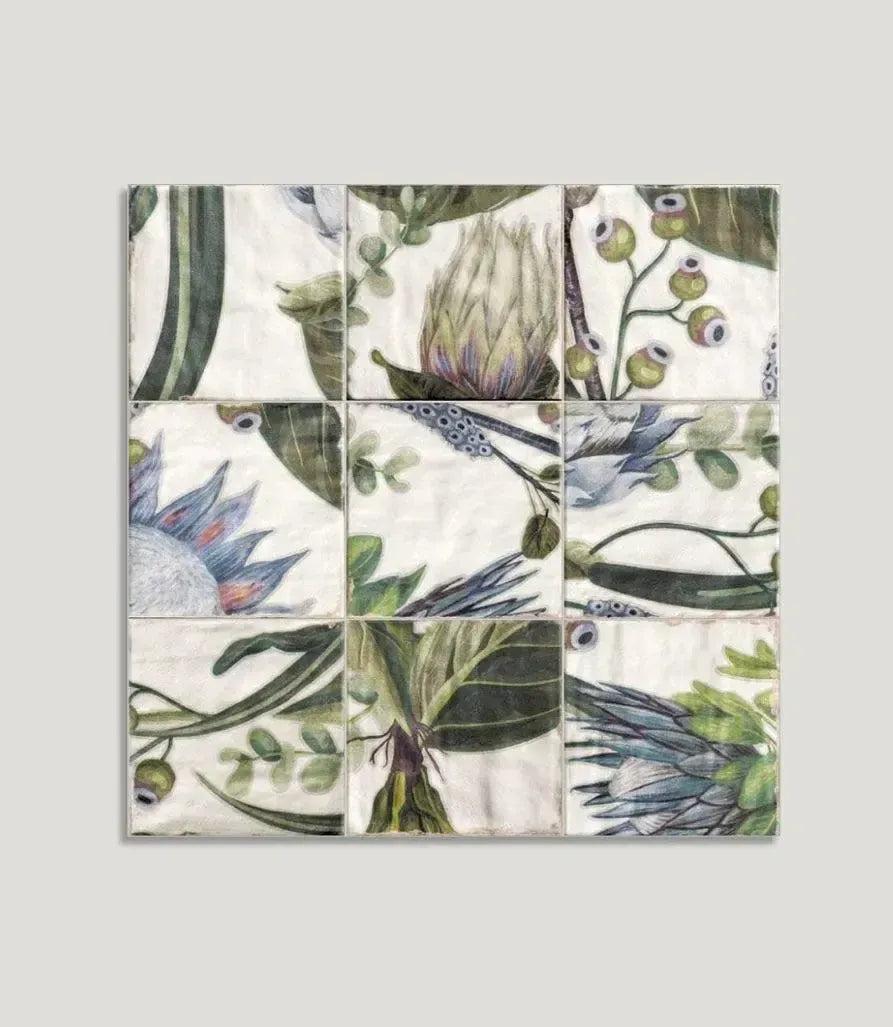 tuscany botanical decor 20cm x 20cm