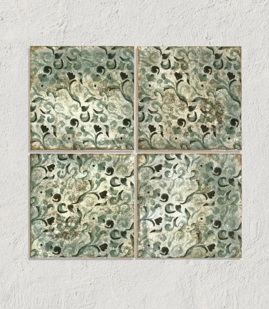 Tuscany Faded Floral Base 20cm x 20cm