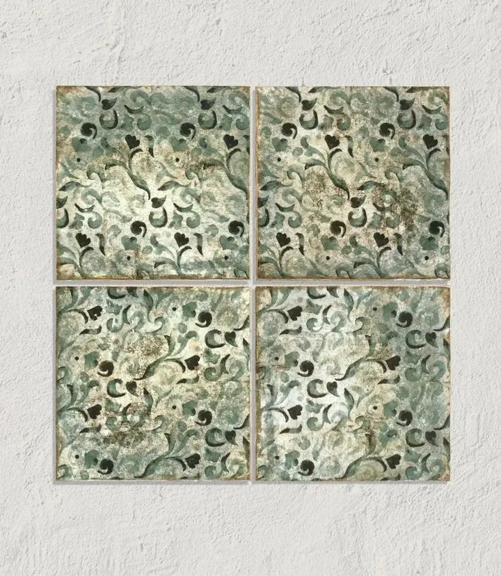 Tuscany Faded Floral Base 20cm x 20cm